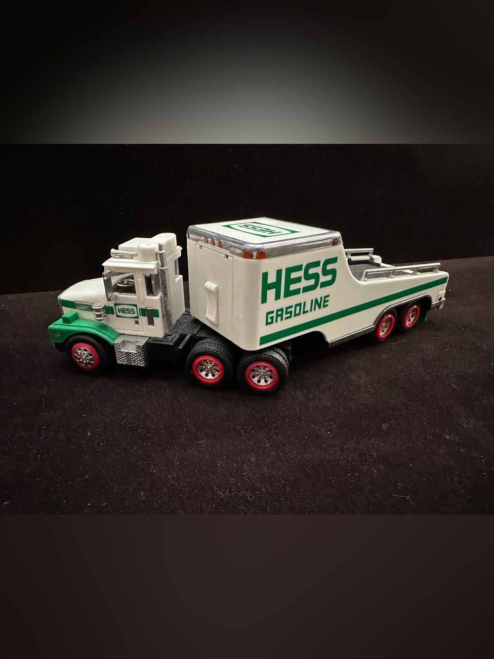 RARE VINTAGE Hess Toy Truck And Racer Lamborghini NO  Box